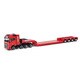 HE317962 1/87 ボルボ FH16 Gl.XL 2020 4軸Pendel-XトレーラーKutter [コレクションミニカー]