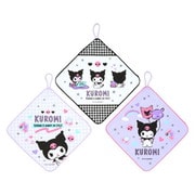 サンリオキャラクターズ ループ付きタオル 3枚セット クロミ