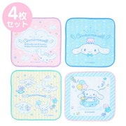 サンリオキャラクターズ プチタオル 4枚セット シナモロール