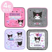 サンリオキャラクターズ プチタオル 4枚セット クロミ