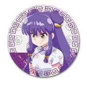 SYNC-RNMRE-E らんま1/2 レザーバッジ(丸形) E. シャンプー