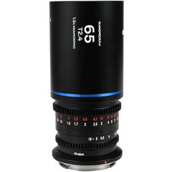 LAO0503 [Nanomorph 65mm T2.4 1.5x Cine （Flare color：BL） 富士フイルムXマウント 受注生産品]