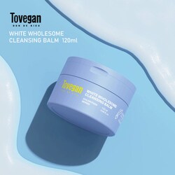 Tovegan(トゥヴィガン） カラーフードシリーズ ホワイトホールサムクレンジングバーム