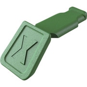 0061-10CG [KNIPEX カラーコードクリップ グリーン（10ピース入り）]