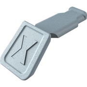0061-10CS [KNIPEX カラーコードクリップ グレー（10ピース入り）]
