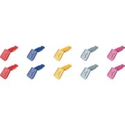 0061-10CV01 [KNIPEX カラーコードクリップ カラーミックスV01（5色X各2ピース）]