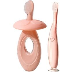 ベビー歯ブラシ3点セット pink