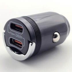 ミニマム2ポート充電器 C＋C X-329