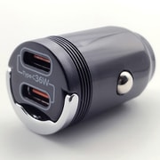 ミニマム2ポート充電器 C+C X-329