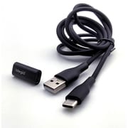 L型 USB変換コネクタ USB Type-C to USB Type-C シリコンケーブル(USB-A/USB Type-C)付き X-346