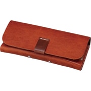 094321 [パール メガネケース HFD-18 LBR本革]