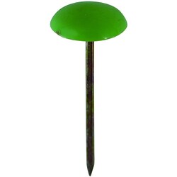 DAIDОHANT ダイドーハント 上敷き鋲 グリーン （径：d）1.5x（全長：L）30mm （頭径：D）12.6mm（約50本入） 10179691