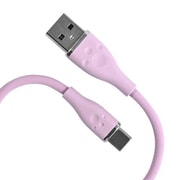 ALG-P5SCAC20PP [PS5用 シリコンケーブル USB Type A to C 2m パープル]