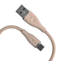 ALG-P5SCAC20CM [PS5用 シリコンケーブル USB Type A to C 2m キャメル]