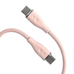 ALG-P560WSCCC20PK [PS5用 60W対応シリコンケーブル USB Type C to C 2m ピンク]