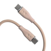 ALG-P560WSCCC20CM [PS5用 60W対応シリコンケーブル USB Type C to C 2m キャメル]