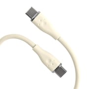 ALG-P560WSCCC20CR [PS5用 60W対応シリコンケーブル USB Type C to C 2m クリーム]