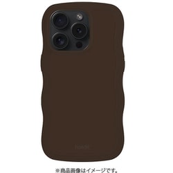 16480 [Wavy Case 耐衝撃 iPhone 14 Pro用 ケース Chocolate]