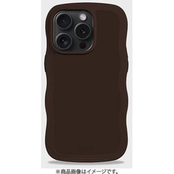 16481 [Wavy Case 耐衝撃 iPhone 14 Pro MAX用 ケース Chocolate]