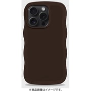 16481 [Wavy Case 耐衝撃 iPhone 14 Pro MAX用 ケース Chocolate]