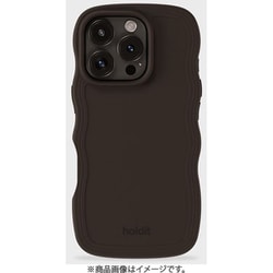 16486 [Wavy Case 耐衝撃 iPhone 16 Pro用 ケース Chocolate]