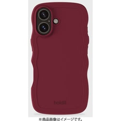 16426 [Wavy Case 耐衝撃 iPhone 16用 ケース Red Velvet]