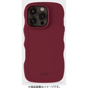 16427 [Wavy Case 耐衝撃 iPhone 16 Pro用 ケース Red Velvet]