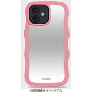 16404 [Wavy Case ミラー耐衝撃 iPhone 12/12 Pro用 ケース Rouge Pink/Mirror]