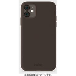 16367 [ソフトタッチシリコーンケース iPhone 11/XR用 Chocolate]