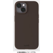 16370 [ソフトタッチシリコーンケース iPhone 15用 Chocolate]