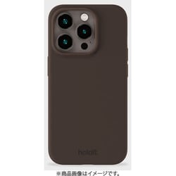 16472 [ソフトタッチシリコーンケース iPhone 15 Pro MAX用 Chocolate]