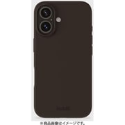 16473 [ソフトタッチシリコーンケース iPhone 16用 Chocolate]