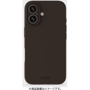 16474 [ソフトタッチシリコーンケース iPhone 16 Plus用 Chocolate]