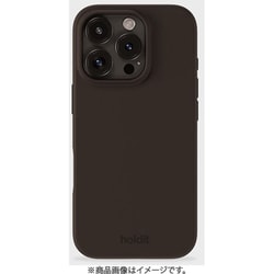 16576 [ソフトタッチシリコーンケース iPhone 16 Pro用 Chocolate]