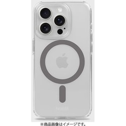 16339 [MagSafe Case iPhone 15 Pro用 MagSafe対応耐衝撃ケース Space Gray/Transparent]