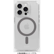 16340 [MagSafe Case iPhone 15 Pro MAX用 MagSafe対応耐衝撃ケース Space Gray/Transparent]
