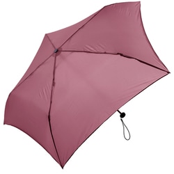 超軽量カーボン折畳み雨傘 60cm pocket pro レッド MEX60-053UI-red