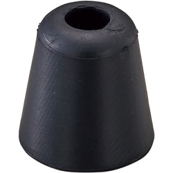 緑十字 衝突防止用ゴム 黒 45mmΦ×45mm 246171