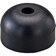 緑十字 衝突防止用ゴム 黒 60mmΦ×34mm 246173