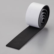 緑十字 スポンジゴム(粘着テープ付) 黒 50×1000×3mm 246176