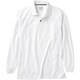 25476-90-LL [クロダルマ 長袖ポロシャツ ホワイト LL]
