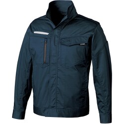 256841-11-4L [クロダルマ 長袖ジャンパー ネイビー 4L]