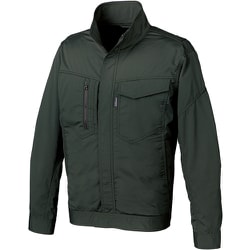 256851-81-6L [クロダルマ 長袖ジャンパー ダークグリーン 6L]