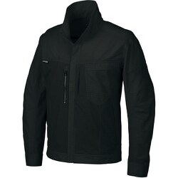 256861-49-5L [クロダルマ 長袖ジャンパー ブラック 5L]