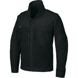 256861-49-6L [クロダルマ 長袖ジャンパー ブラック 6L]