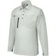 25686-40-5L [クロダルマ 長袖ポロシャツ シルバー 5L]