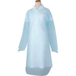 3087621 [ハクゾウメディカル ディスポーザブルエプロン ハクゾウプラスチックガウンFE 親指フックタイプ]