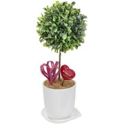 ササガワ 人工観葉植物 ボックスウッド Sサイズ 32-8704