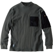 4475-52-7-M [G.G. 4475-52 長袖Tシャツ（胸ポケット） グレー M]