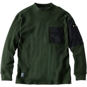4475-52-82-LL [G.G. 4475-52 長袖Tシャツ（胸ポケット） アーミー LL]